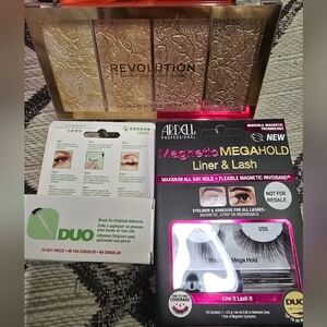 Magnetic Eyelashes Eyelash Glue Makeup  Revolution Highliter
